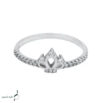 انگشتر نقره زنانه مدل AWO-N03 - Image 4