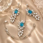 نیم ست نقره زنانه مدل NWE K59 - Image 5