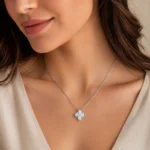 گردنبند نقره زنانه مدل CNE K20 - Image 2