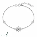 دستبند نقره زنانه مدل DEF K52