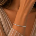 دستبند نقره زنانه مدل DEF K53 - Image 4