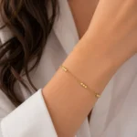 دستبند نقره زنانه مدل DEF K41 - Image 4