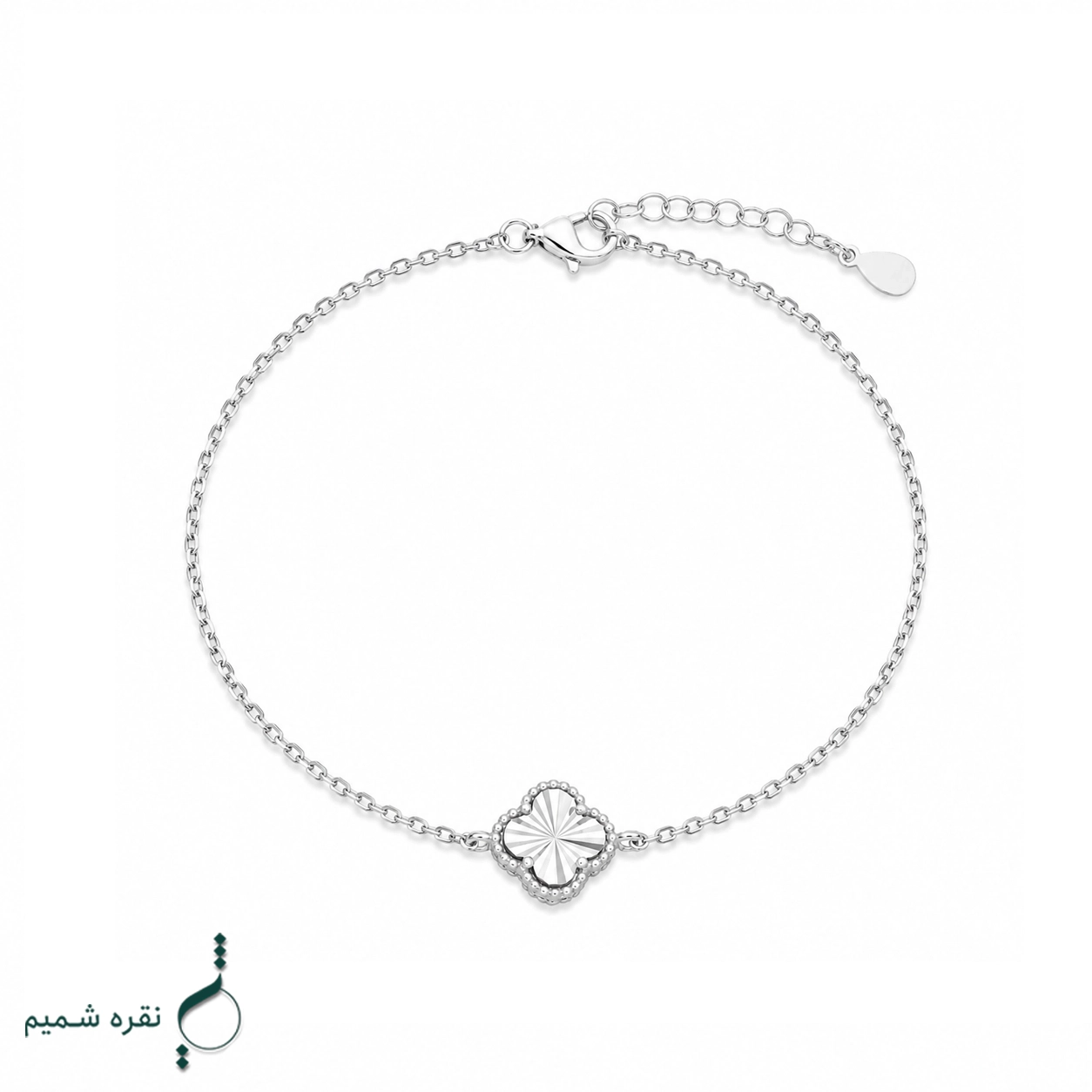 007 copy دستبند نقره زنانه مدل DEF K62 - Image 1