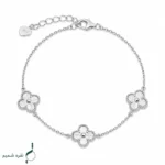 دستبند نقره زنانه مدل DEF K64