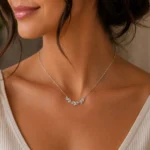 گردنبند نقره زنانه مدل CNE K05 - Image 4