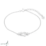 دستبند نقره زنانه مدل DEF K51