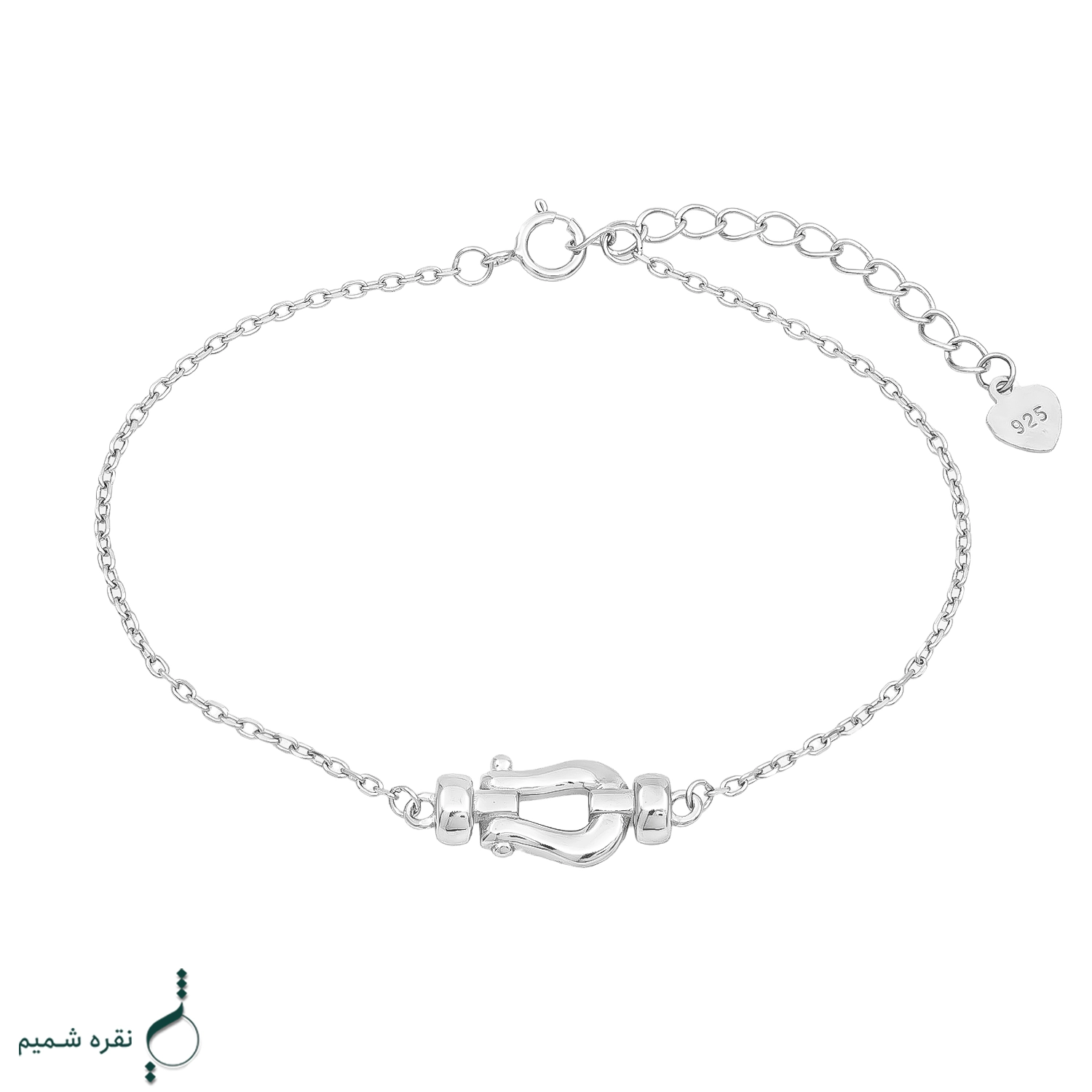011 copy1 دستبند نقره زنانه مدل DEF K51 - Image 1