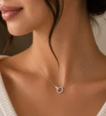 گردنبند نقره زنانه مدل CNE K15 - Image 3
