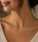 گردنبند نقره زنانه مدل CNE K08 - Image 3