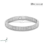 دستبند نقره زنانه مدل DEF K36 - Image 2