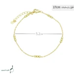 دستبند نقره زنانه مدل DEF K41 - Image 2