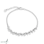 دستبند نقره زنانه مدل DEF K45