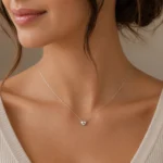 گردنبند نقره زنانه مدل CNE K06 - Image 4