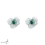 گوشواره نقره زنانه مدل GRL K03