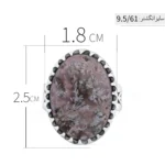انگشتر مردانه نقره شجر بهاره مدل ANA-M03 - Image 6