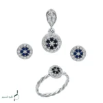 نیم ست نقره زنانه مدل NWE K26 - Image 4