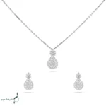 نیم ست نقره زنانه مدل NWE K58