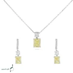 نیم ست نقره زنانه مدل NWE K54