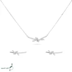 نیم ست نقره زنانه مدل NWE K52