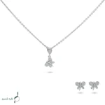 نیم ست نقره زنانه مدل NWE K31