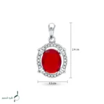 نیم ست نقره زنانه مدل NWE K34 - Image 4