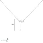 گردنبند نقره زنانه مدل CNE K03 - Image 4