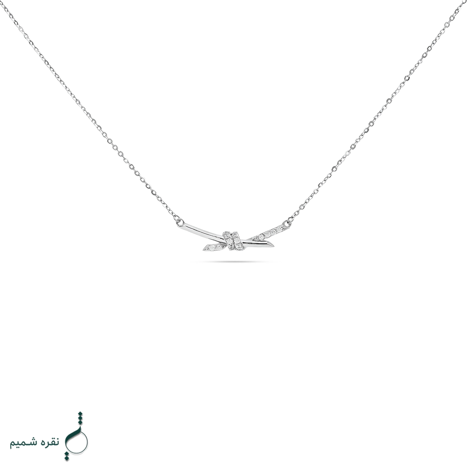 11e copy1 گردنبند نقره زنانه مدل CNE K11 - Image 1