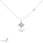 گردنبند نقره زنانه مدل CNE K14 - Image 3