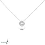 گردنبند نقره زنانه مدل CNE K13 - Image 4