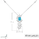 نیم ست نقره زنانه مدل NWE K59 - Image 6