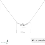 نیم ست نقره زنانه مدل NWE K52 - Image 5