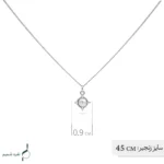 نیم ست نقره زنانه مدل NWE K49 - Image 3