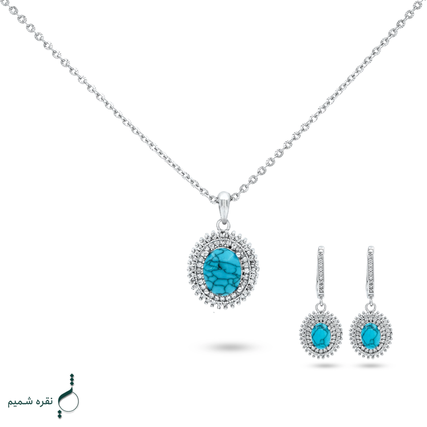 3 نیم ست نقره زنانه مدل NWE K38 - Image 1