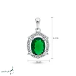 نیم ست نقره زنانه مدل NWE K37 - Image 6