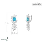 نیم ست نقره زنانه مدل NWE K59 - Image 3