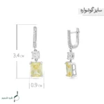 نیم ست نقره زنانه مدل NWE K54 - Image 3
