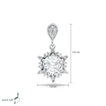 نیم ست نقره زنانه مدل NWE K39 - Image 5