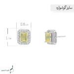نیم ست نقره زنانه مدل NWE K53 - Image 3