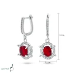 نیم ست نقره زنانه مدل NWE K34 - Image 6
