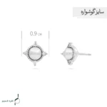 نیم ست نقره زنانه مدل NWE K49 - Image 6