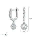 نیم ست نقره زنانه مدل NWE K32 - Image 5