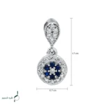 نیم ست نقره زنانه مدل NWE K26 - Image 7