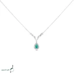 گردنبند نقره زنانه مدل CNE K12