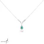 گردنبند نقره زنانه مدل CNE K12 - Image 3