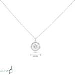 گردنبند نقره زنانه مدل CNE K16 - Image 3