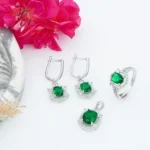 نیم ست نقره زنانه مدل NWE K37 - Image 3
