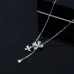 گردنبند نقره زنانه مدل CNE K04 - Image 2