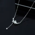 گردنبند نقره زنانه مدل CNE K03 - Image 2