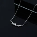 گردنبند نقره زنانه مدل CNE K11 - Image 2