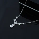 گردنبند نقره زنانه مدل CNE K02 - Image 2